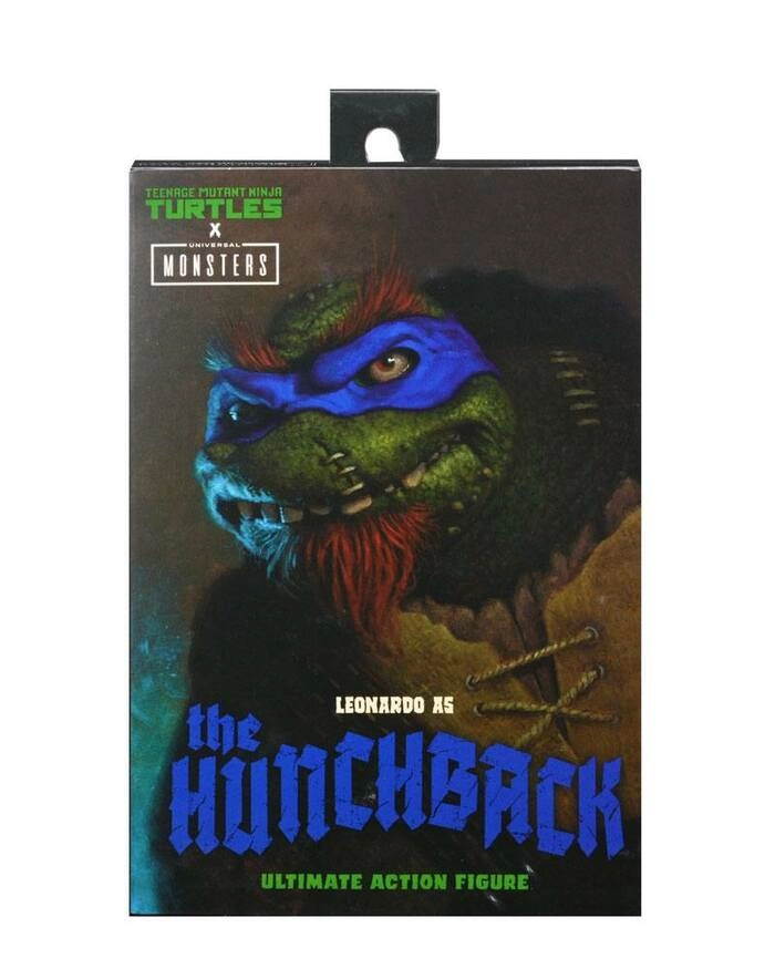 UNIVERSAL MONSTERS x TMNT - Leonardo as The Hunchback Ultimate Action Figure