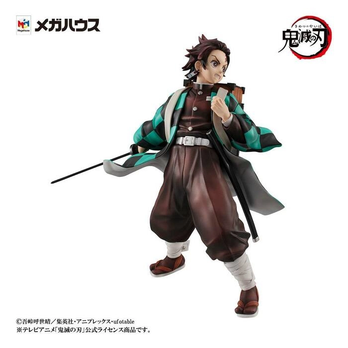 DEMON SLAYER - KIMETSU NO YAIBA - Kamado Brother & Sister Pvc Figure Precious G.E.M. - Damaged Box