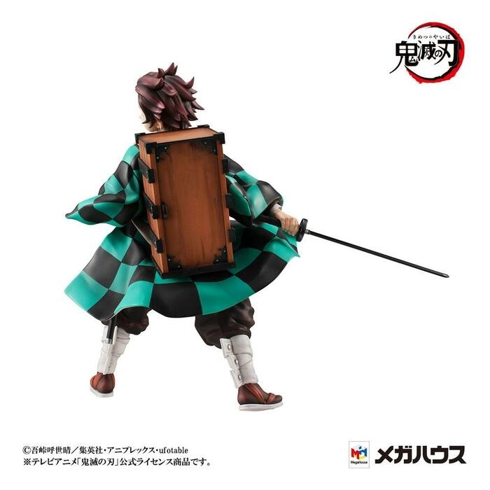 DEMON SLAYER - KIMETSU NO YAIBA - Kamado Brother & Sister Pvc Figure Precious G.E.M. - Damaged Box