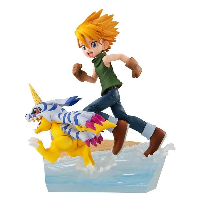 DIGIMON ADVENTURE - Yamato Ishida & Gabumon 2022 Ver. Pvc Figure G.E.M.