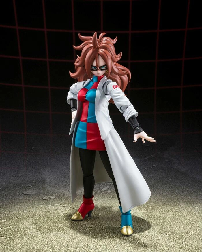 DRAGON BALL FIGHTERZ - Android 21 Lab Coat S.H. Figuarts Action Figure