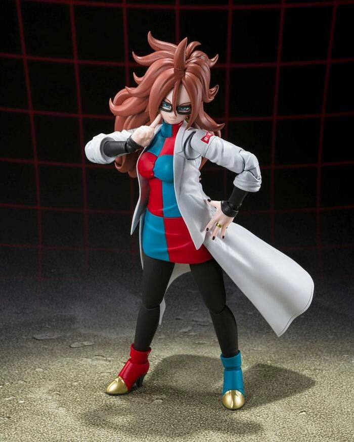 DRAGON BALL FIGHTERZ - Android 21 Lab Coat S.H. Figuarts Action Figure