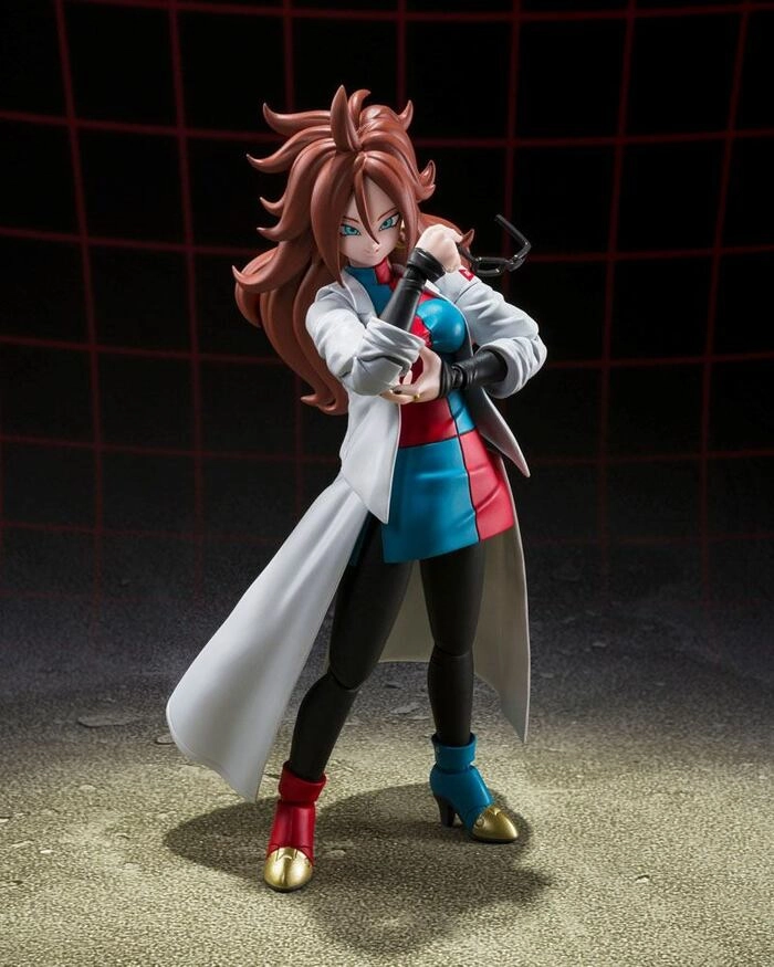 DRAGON BALL FIGHTERZ - Android 21 Lab Coat S.H. Figuarts Action Figure