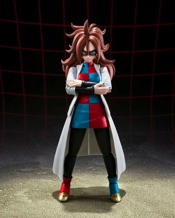 DRAGON BALL FIGHTERZ - Android 21 Lab Coat S.H. Figuarts Action Figure