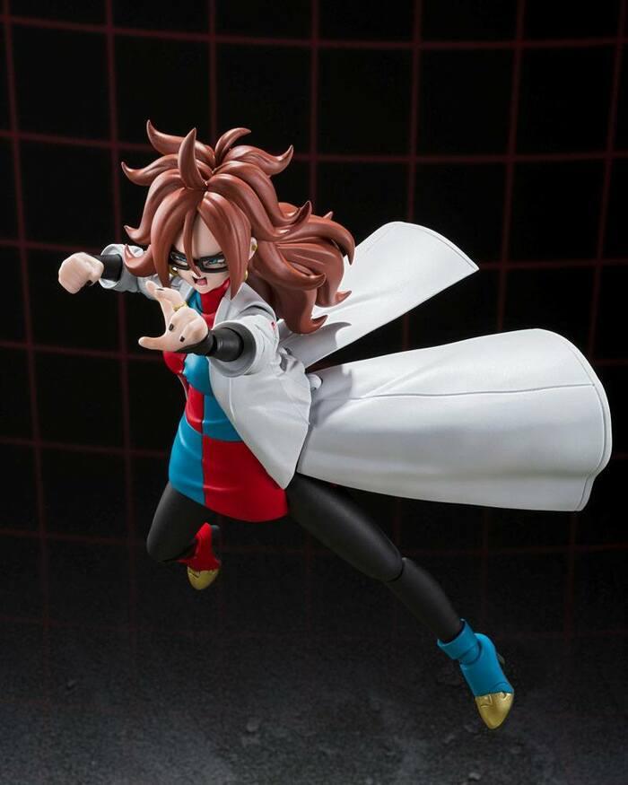DRAGON BALL FIGHTERZ - Android 21 Lab Coat S.H. Figuarts Action Figure
