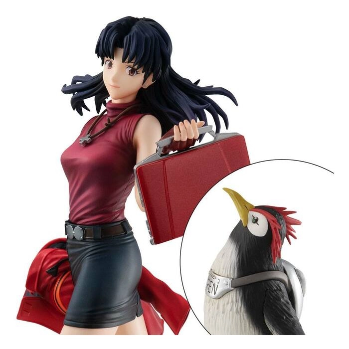 EVANGELION - Gals - Misato Katsuragi & Pen Pen Pvc Figure