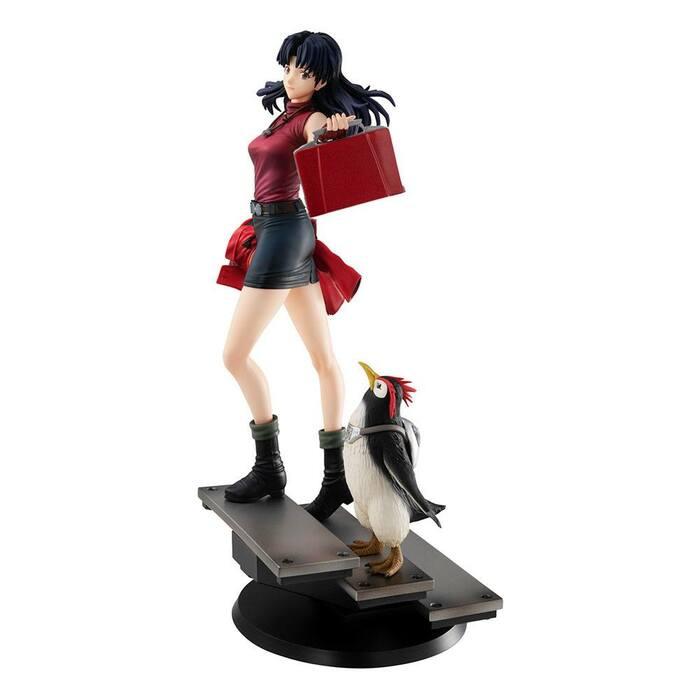 EVANGELION - Gals - Misato Katsuragi & Pen Pen Pvc Figure