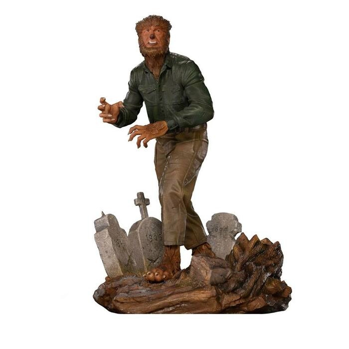 UNIVERSAL MONSTERS - The Wolf Man 1/10 Deluxe Art Scale Statue