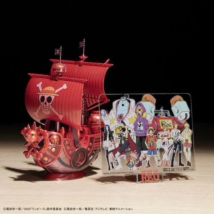 ONE PIECE - Film Red - Grand Ship Collection - Thousand Sunny Commemorative Color Ver. Model Kit