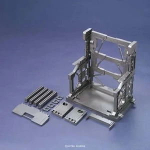 GUNDAM BUILDERS PARTS - 1/144 System Base 001 Gunmetal Model Kit