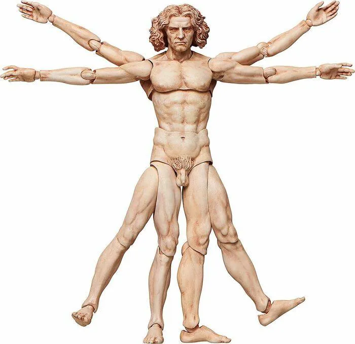 THE TABLE MUSEUM - Vitruvian Man Figma Action Figure # SP-075