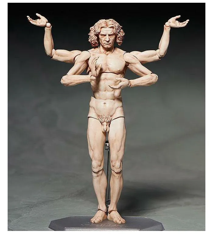 THE TABLE MUSEUM - Vitruvian Man Figma Action Figure # SP-075