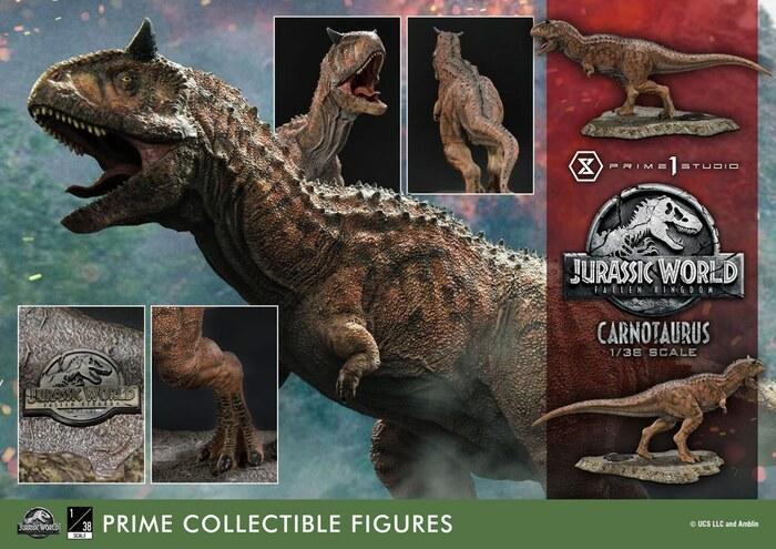 JURASSIC WORLD - Fallen Kingdom - Carnotaurus 1/38 Figure