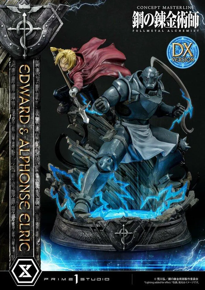 FULLMETAL ALCHEMIST - Edward & Alphonse Elric Deluxe Ver. 1/6 Polystone Statue