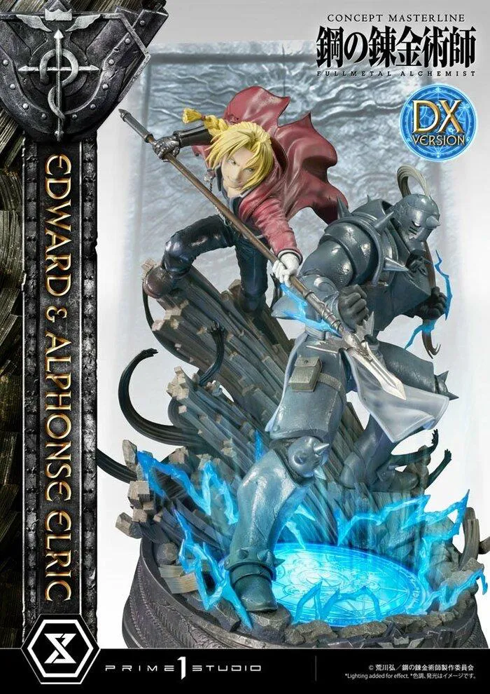 FULLMETAL ALCHEMIST - Edward & Alphonse Elric Deluxe Ver. 1/6 Polystone Statue