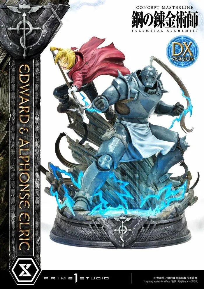 FULLMETAL ALCHEMIST - Edward & Alphonse Elric Deluxe Ver. 1/6 Polystone Statue