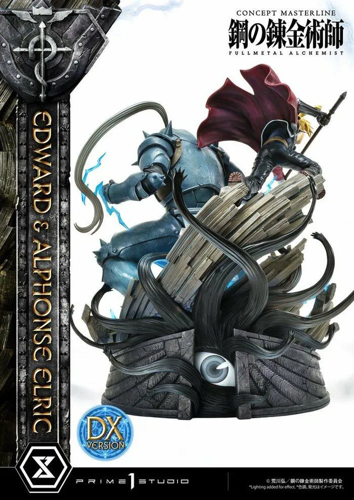 FULLMETAL ALCHEMIST - Edward & Alphonse Elric Deluxe Ver. 1/6 Polystone Statue