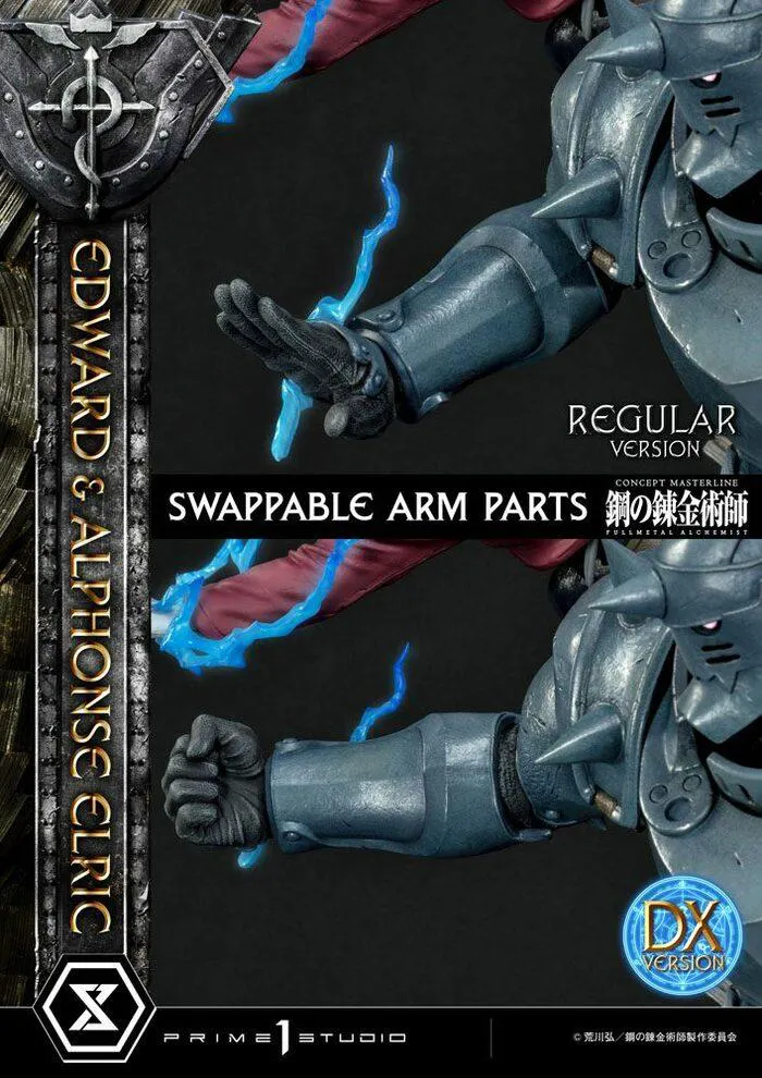 FULLMETAL ALCHEMIST - Edward & Alphonse Elric Deluxe Ver. 1/6 Polystone Statue