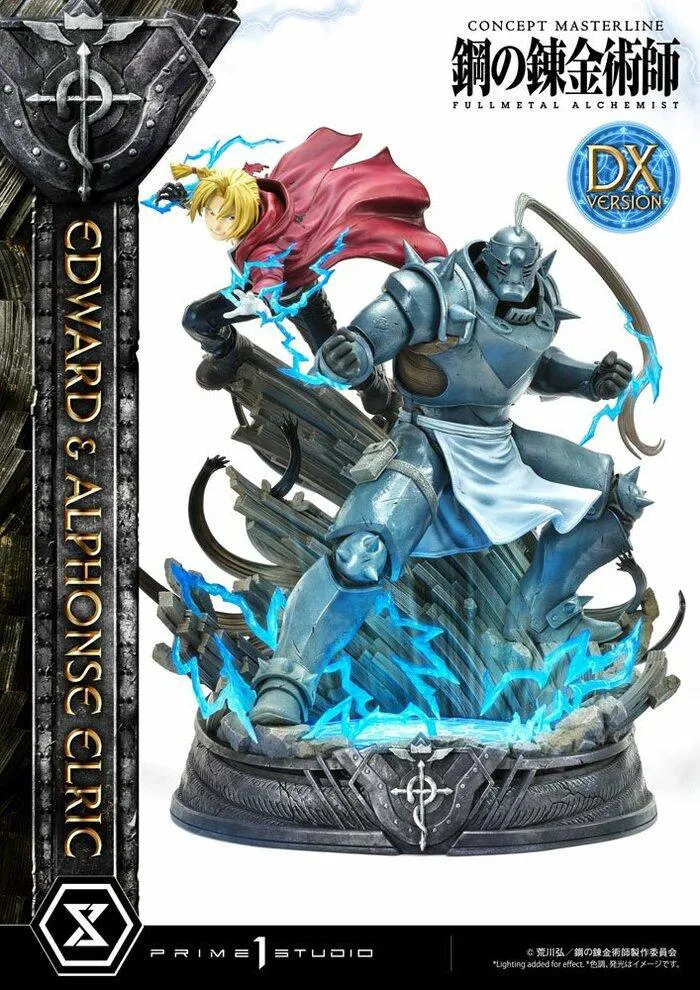 FULLMETAL ALCHEMIST - Edward & Alphonse Elric Deluxe Ver. 1/6 Polystone Statue
