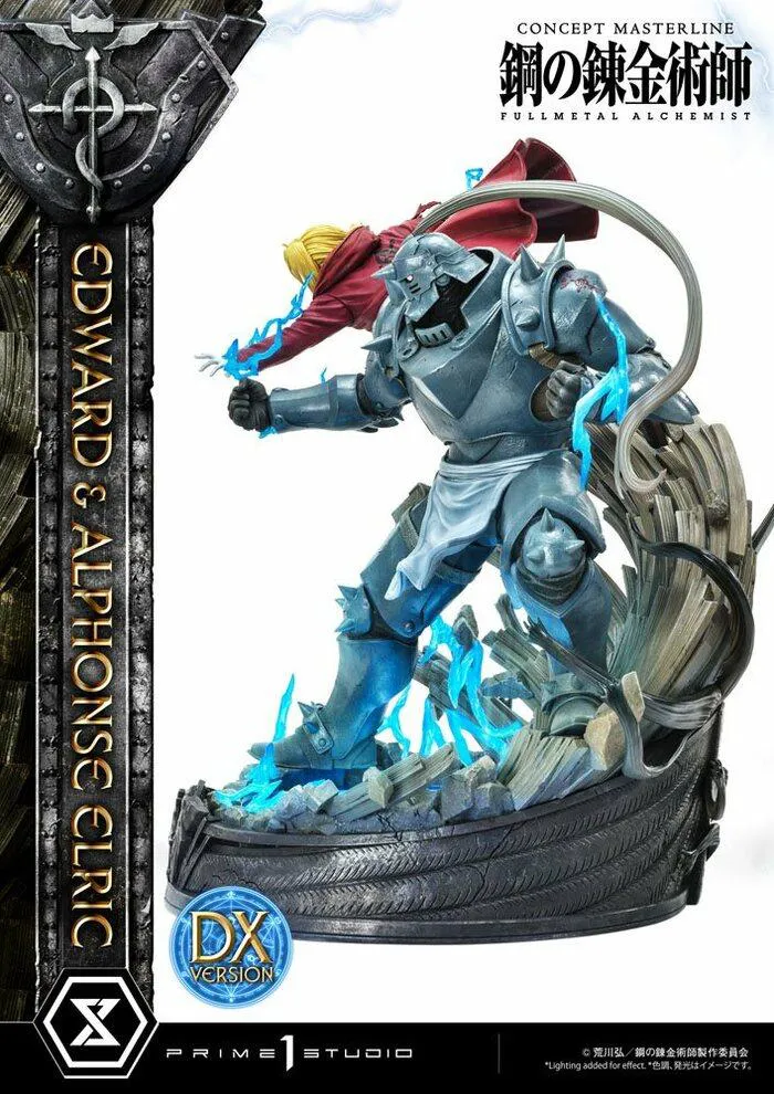 FULLMETAL ALCHEMIST - Edward & Alphonse Elric Deluxe Ver. 1/6 Polystone Statue