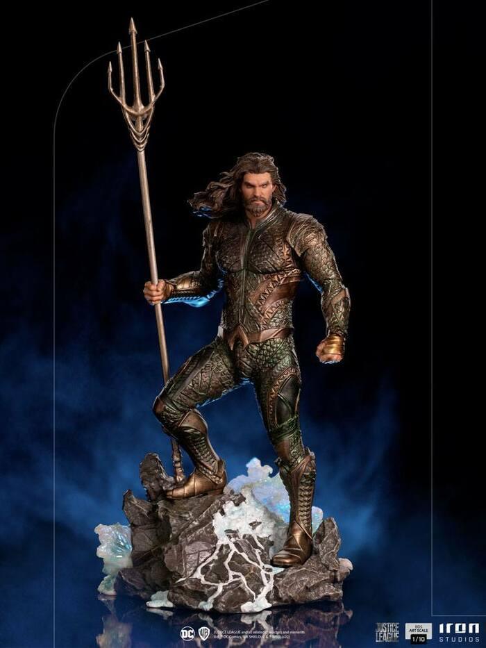 DC COMICS - Zack Snyder's Justice League - Aquaman 1/10 BDS Art Scale Statue