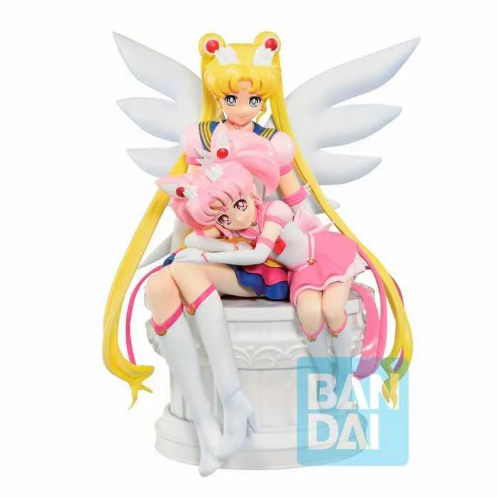 SAILOR MOON - Eternal - Sailor Moon & Sailor Chibi Moon Pvc Figure Ichibansho