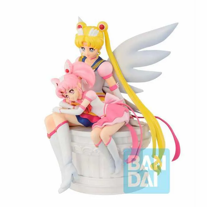 SAILOR MOON - Eternal - Sailor Moon & Sailor Chibi Moon Pvc Figure Ichibansho