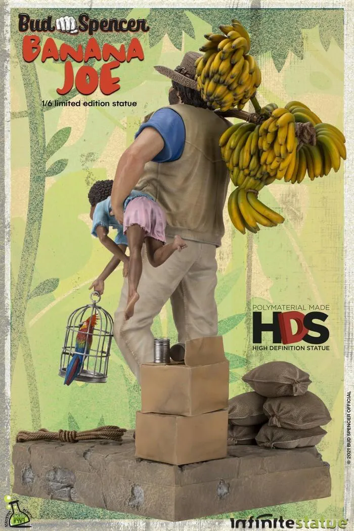 OLD & RARE - Bud Spencer Banana Joe 1/6 Statue