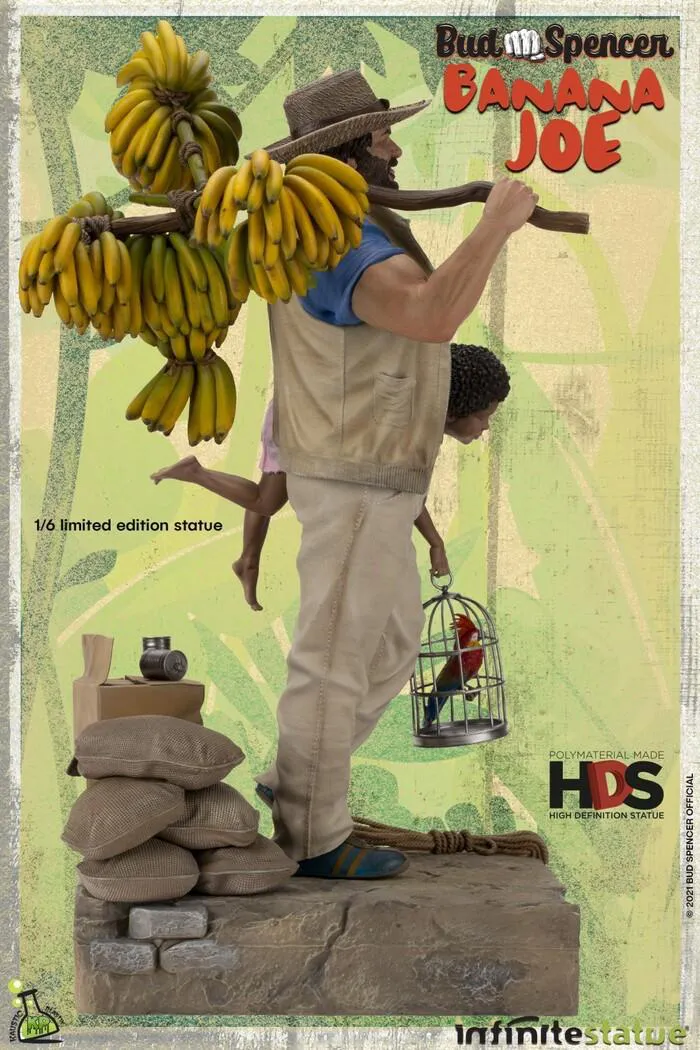 OLD & RARE - Bud Spencer Banana Joe 1/6 Statue