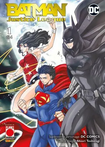 BATMAN E LA JUSTICE LEAGUE 1 MANGA BLADE 60