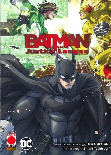 BATMAN E LA JUSTICE LEAGUE 3 MANGA BLADE 62