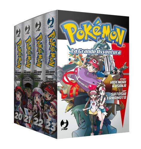 POKEMON LA GRANDE AVVENTURA BOX 7 VOLUMI 20-23