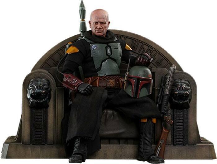 STAR WARS - The Mandalorian - Boba Fett Repaint Armor and Throne 1/6 Action Figure 12" TMS056