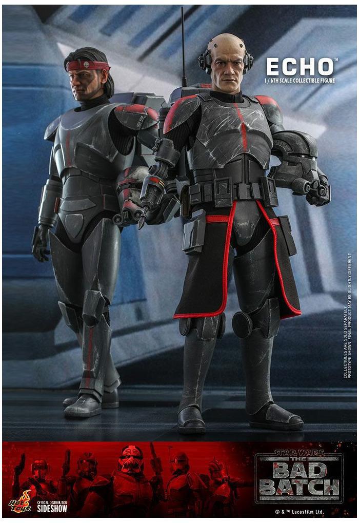 STAR WARS - The Bad Batch - Echo 1/6 Action Figure 12" TMS042