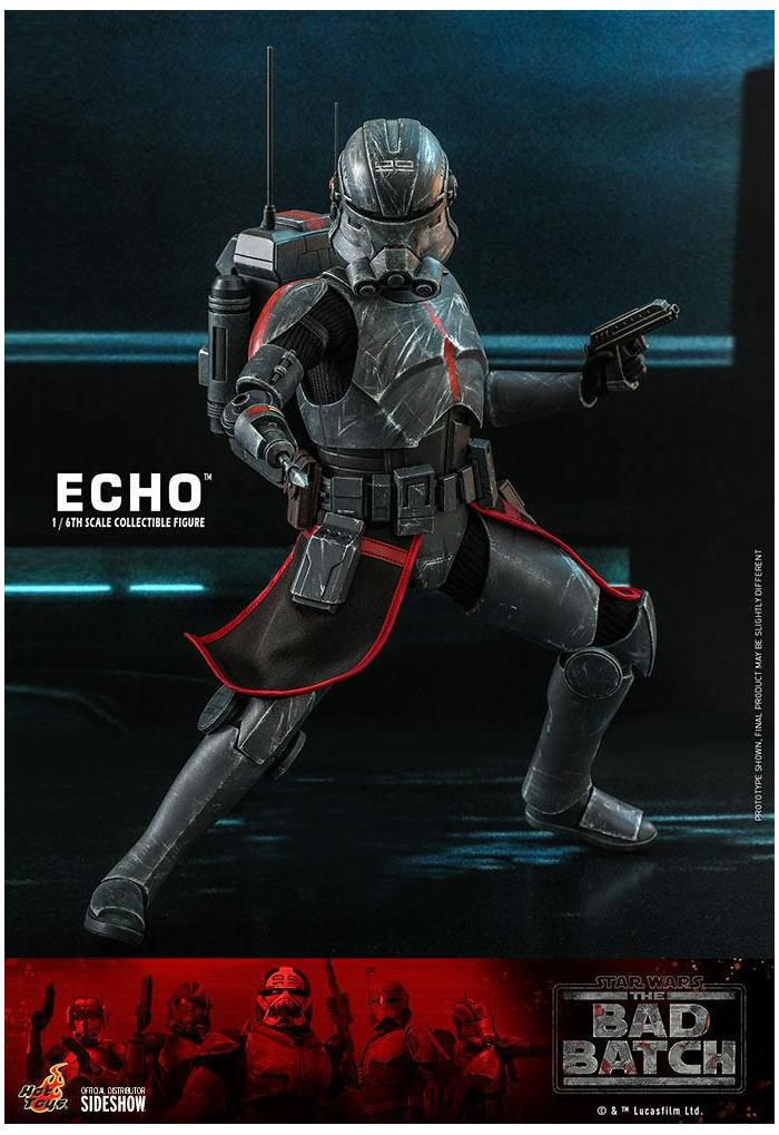 STAR WARS - The Bad Batch - Echo 1/6 Action Figure 12" TMS042