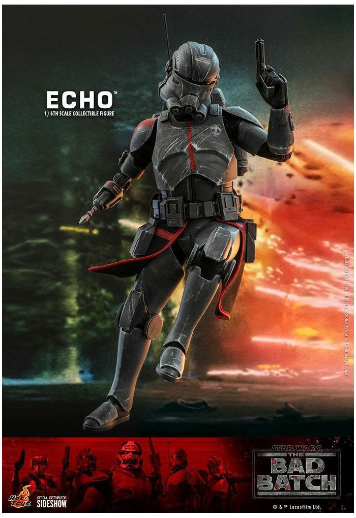 STAR WARS - The Bad Batch - Echo 1/6 Action Figure 12" TMS042