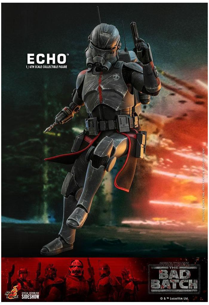 STAR WARS - The Bad Batch - Echo 1/6 Action Figure 12" TMS042