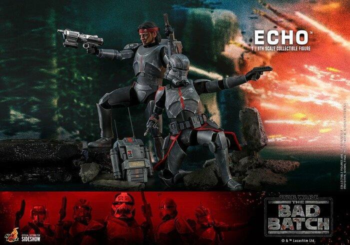 STAR WARS - The Bad Batch - Echo 1/6 Action Figure 12" TMS042