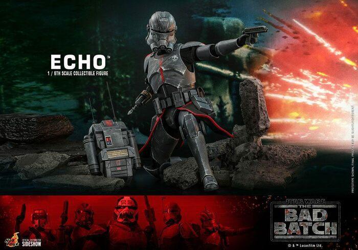 STAR WARS - The Bad Batch - Echo 1/6 Action Figure 12" TMS042