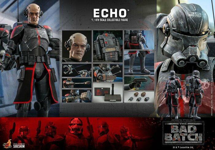STAR WARS - The Bad Batch - Echo 1/6 Action Figure 12" TMS042