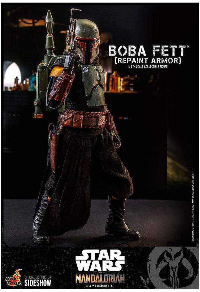 STAR WARS - The Mandalorian - Boba Fett Repaint Armor 1/6 Action Figure 12" TMS055