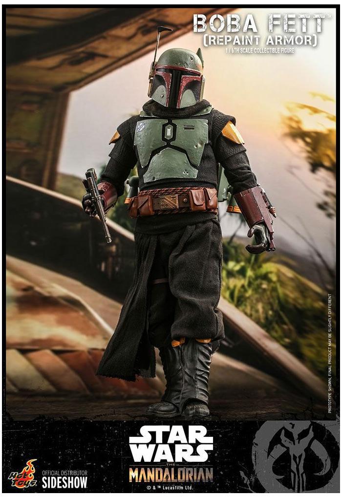 STAR WARS - The Mandalorian - Boba Fett Repaint Armor 1/6 Action Figure 12" TMS055