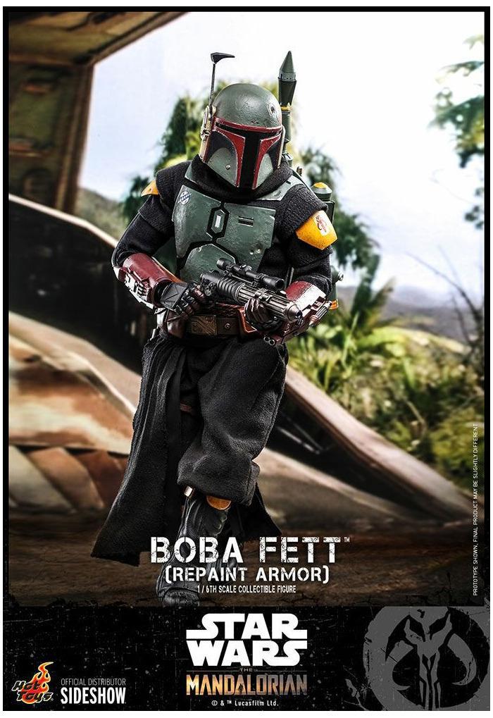 STAR WARS - The Mandalorian - Boba Fett Repaint Armor 1/6 Action Figure 12" TMS055