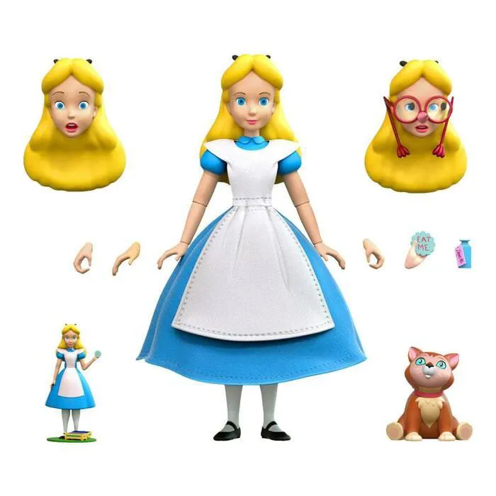 DISNEY - Alice in Wonderland - Alice Ultimates Action Figure