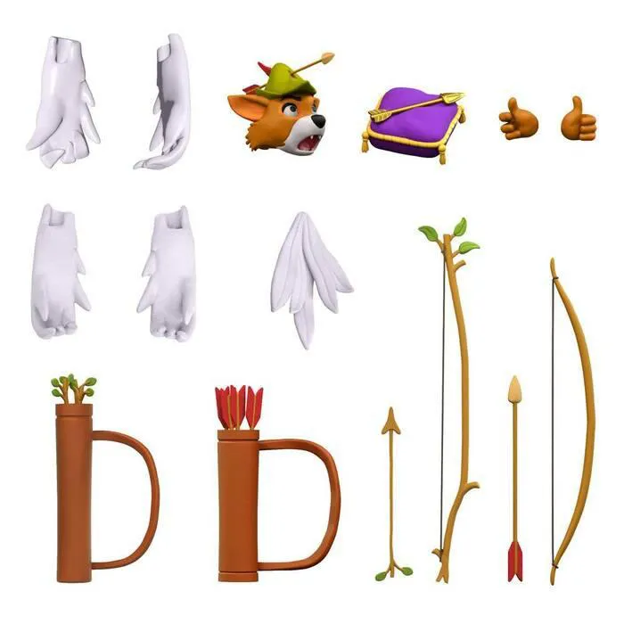 DISNEY - Robin Hood - Robin Hood Stork Costume Ultimates Action Figure