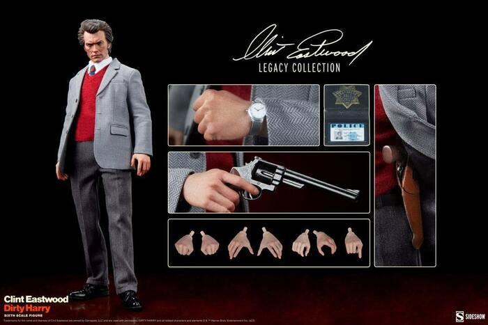 CLINT EASTWOOD - Legacy Collection - Harry Callahan 1/6 Action Figure 12"