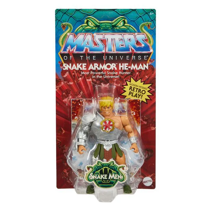 MASTERS OF THE UNIVERSE - Origins - Snake Armor He-Man Action Figure