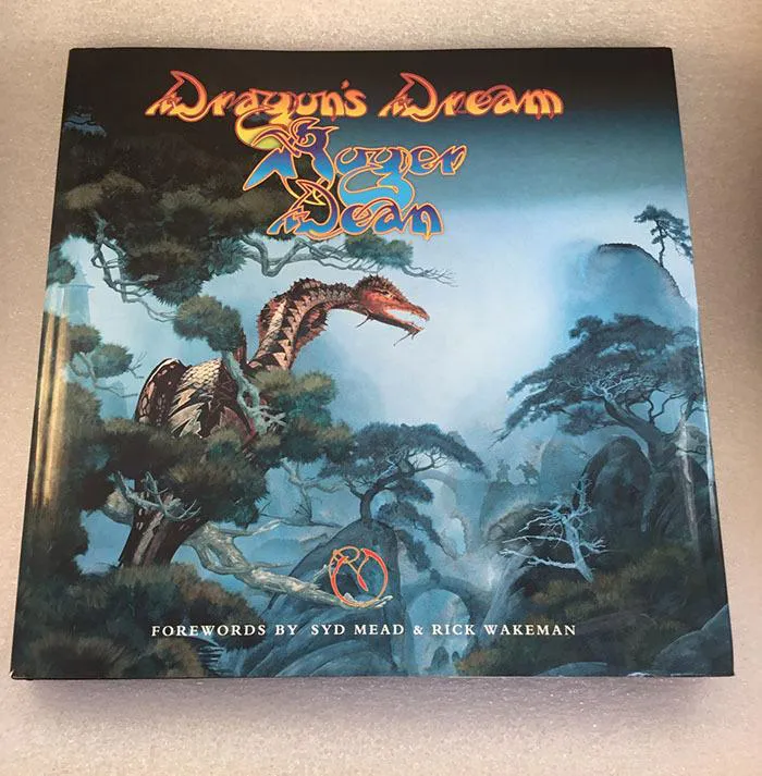 Dragon's Dream by Roger Dean illustrations Artbook