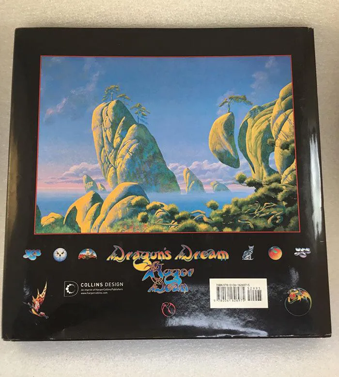 Dragon's Dream by Roger Dean illustrations Artbook