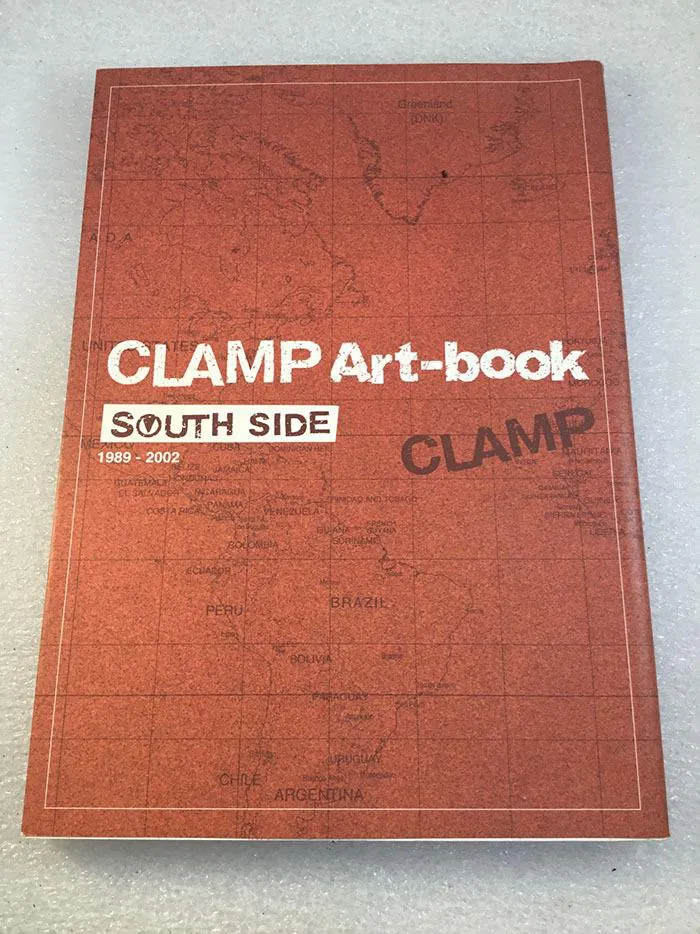 CLAMP South Side 1989-2002 illustration Book Artbook - Damaged